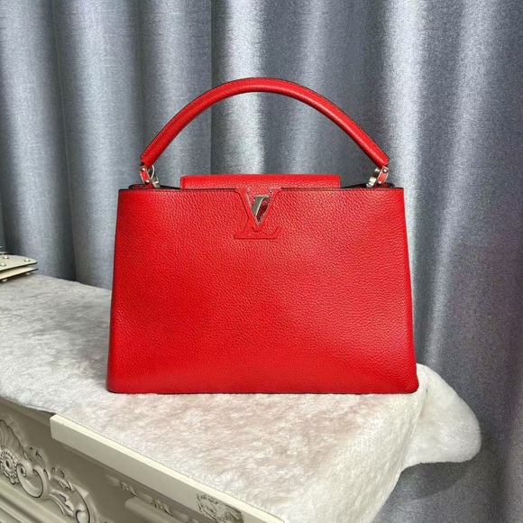 Louis Vuitton Red Women's Satchel - Picture 1 of 8